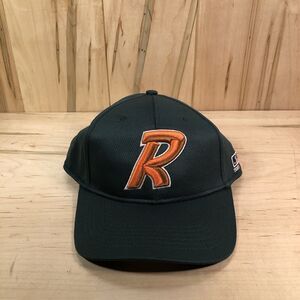 MLB Blank OC Sports Hat "R" Embroidered Green Orange OSFM